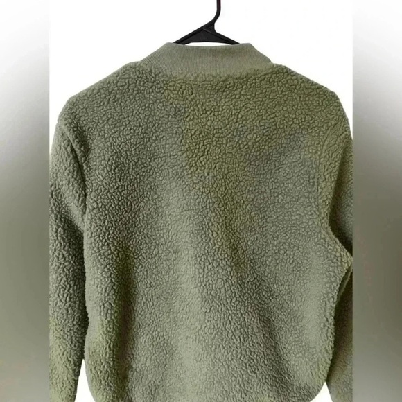 Zyia Active Olive Green Flying V Teddy Fleece Zip Up
Bomber Jacket - Picture 5 of 9